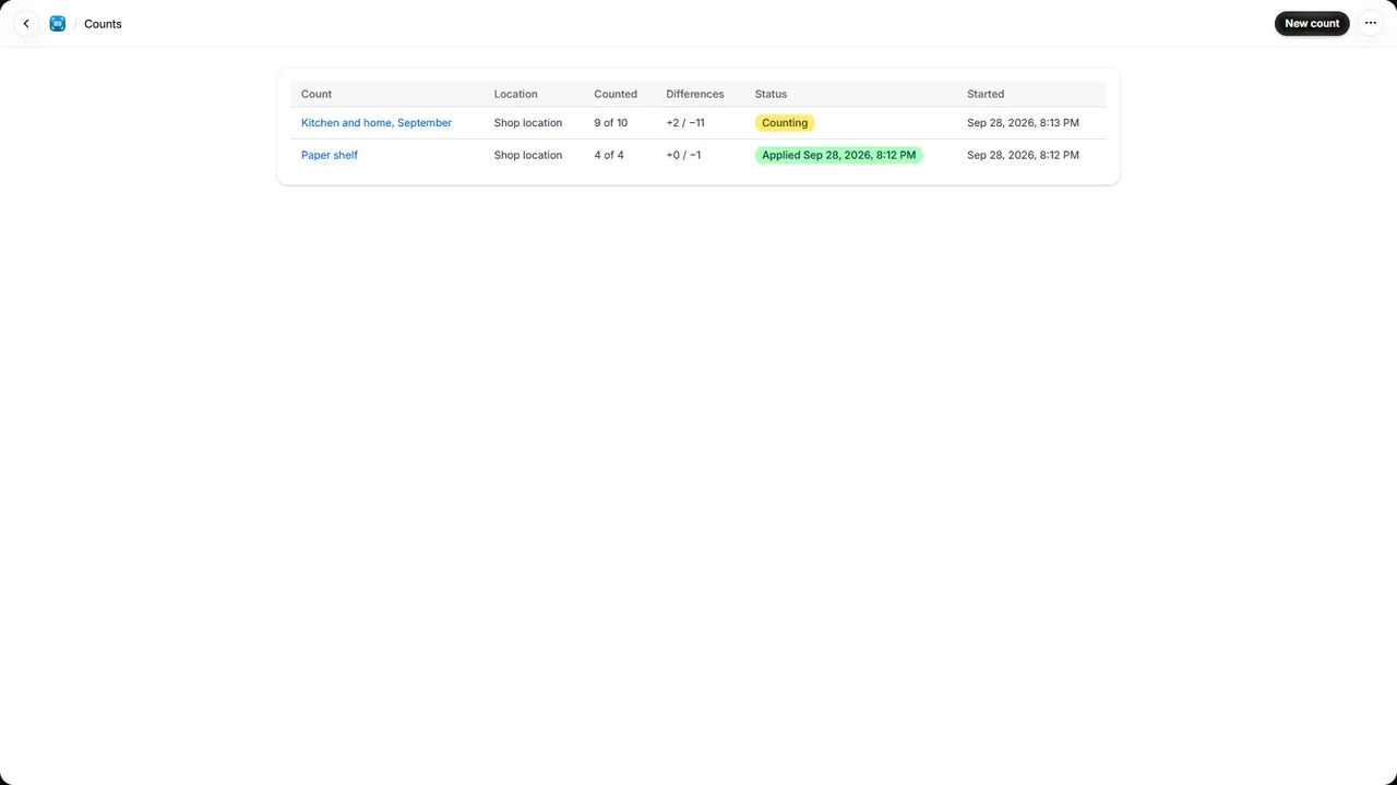 Countwise screenshot